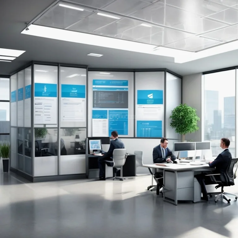 Oil and gas recruitment process illustration